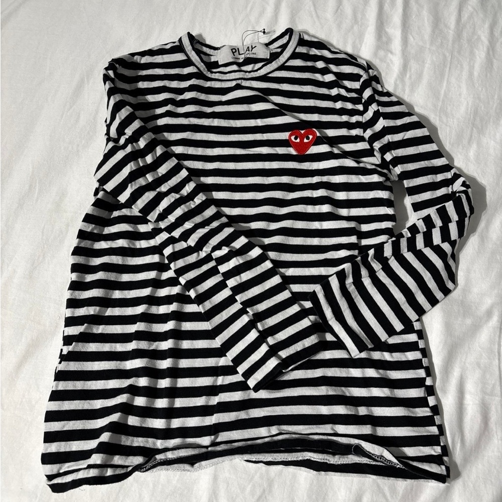 Authentic PLAY comme des garçons long sleeve t shirt